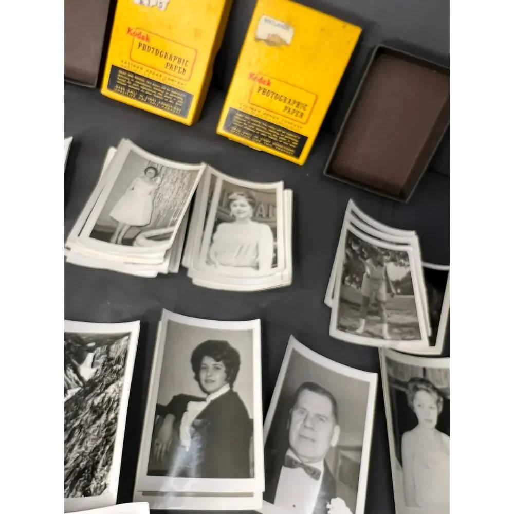 Large Lot of Vintage Photographs in Kodak Boxes